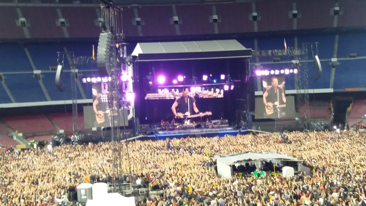 Agroroig's tweet image. Bosselona #SpringsteenBarcelona