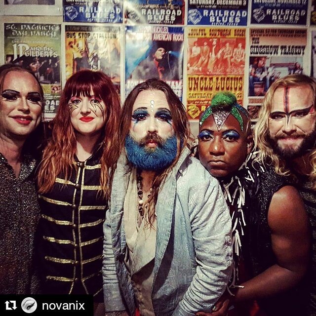 chascamusic's tweet photo. Our makeup artist is talented. #Alpine #RailroadBlues #chasca #makeupbynixnova #makeup #stagemakeup #chascamakeup https://t.co/5f8J2Wq5eK