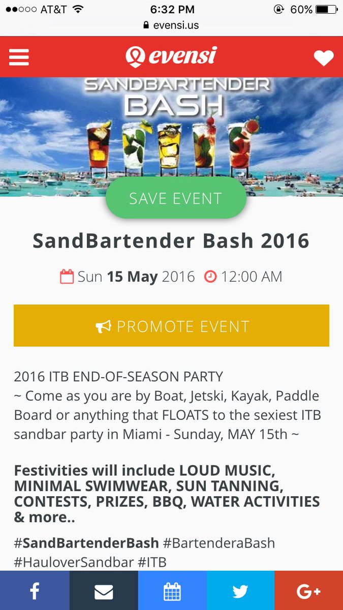 FiremanGucch's tweet photo. We out, HAULOVER SANDBAR TOMORROW #bartendersbash https://t.co/WVYKaU2QVI