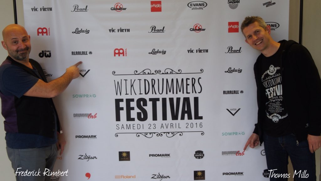 DrummingLab's tweet photo. #WikidrummersFestival 2016 Big #thanks ..➡️ https://t.co/TZtS4FDlYO #wikidrummers #DrummingLab #drumschool #drummers https://t.co/1dljNsihP2