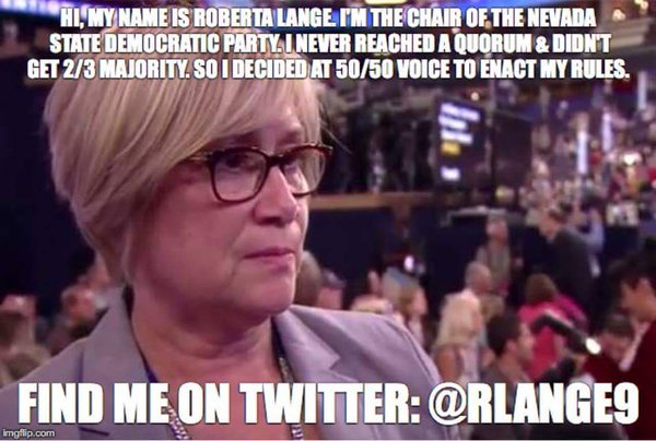 BoonieKane's tweet photo. @RLange9 
#DemKochRoach
#nvdemconvention 
#CheatingForHillary https://t.co/n8YcH0JjQc