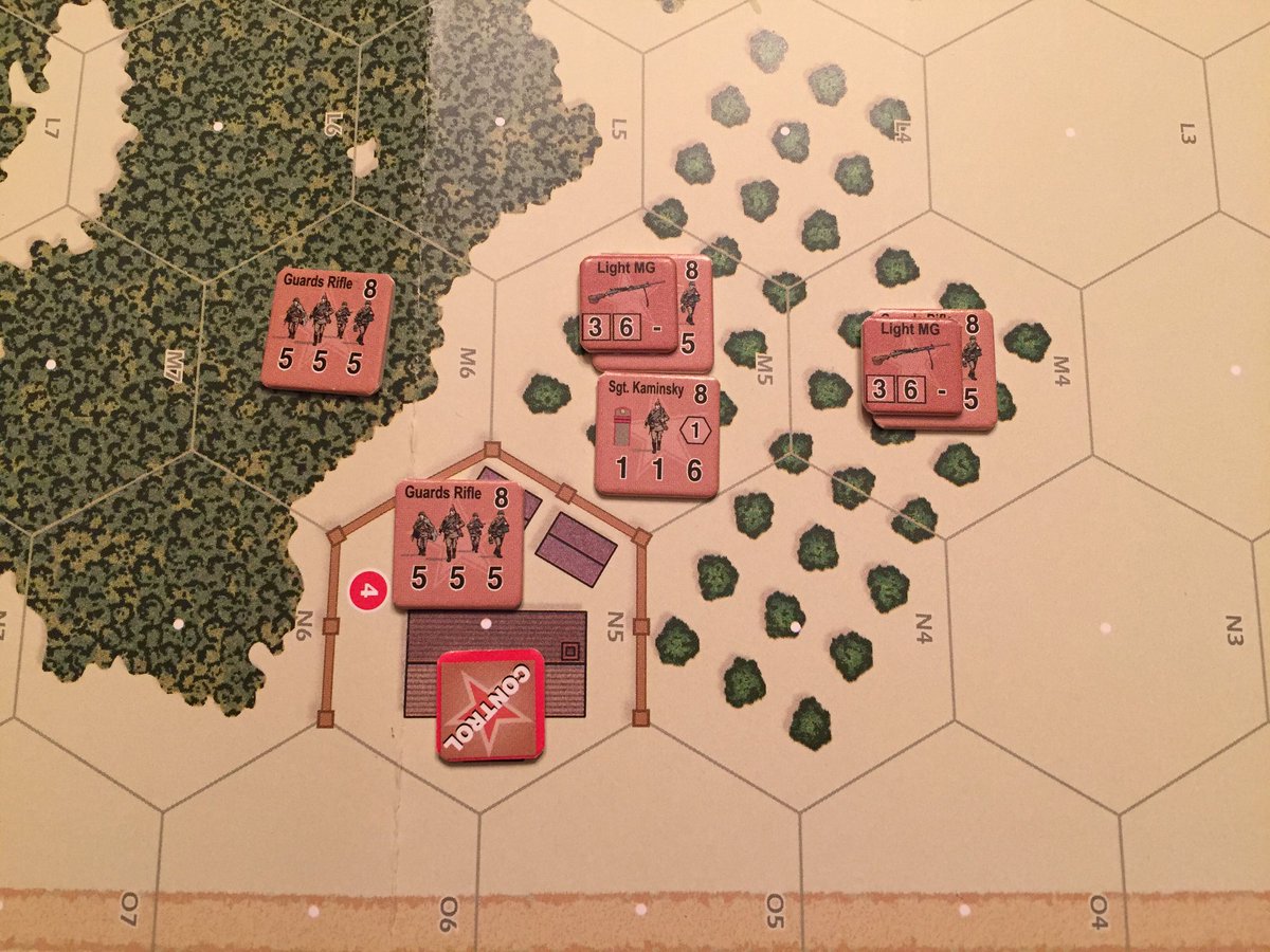 BrownsburgTM's tweet image. Trying game of @gmtgames #CombatCommanderEurope by myself. I&apos;ll be playing as the Russians vs. me as the Germans.
