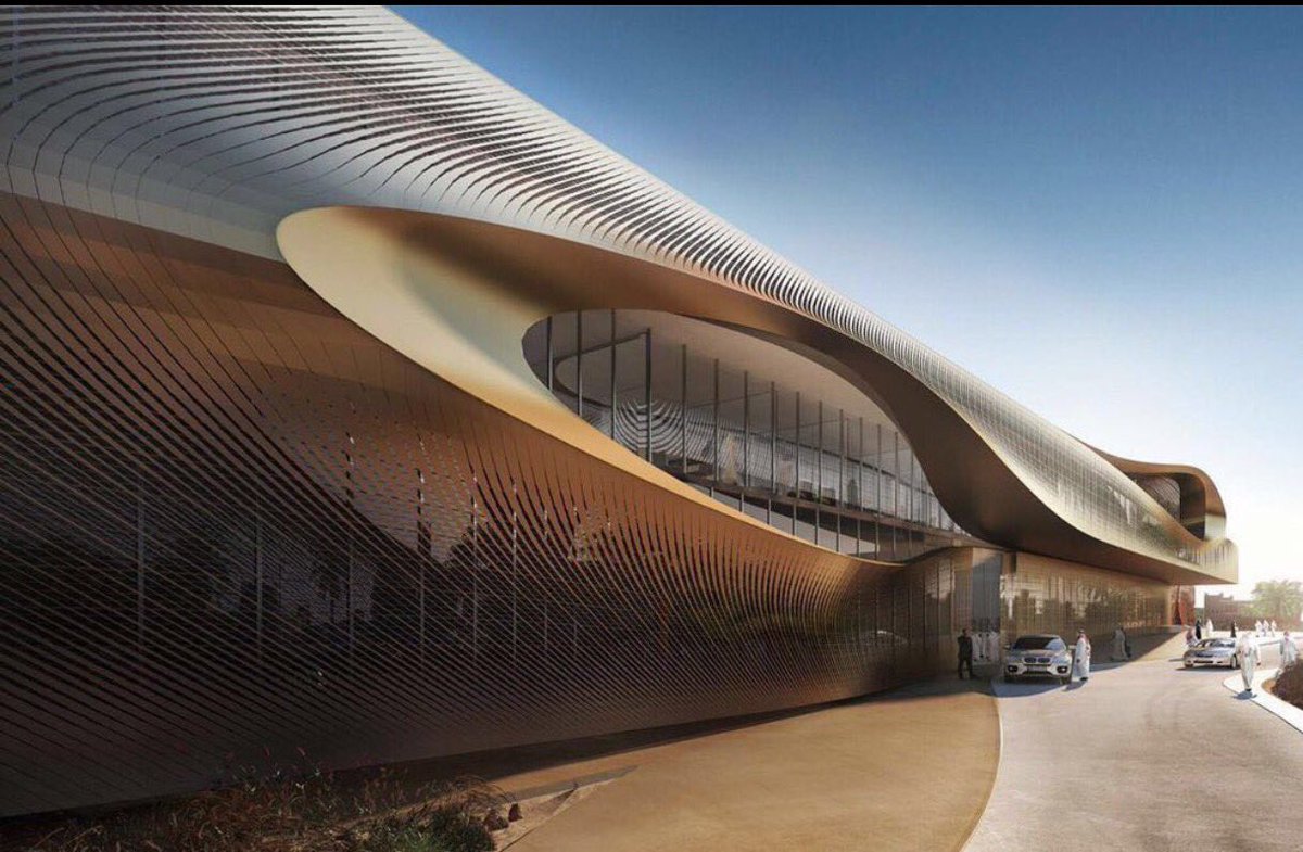 OPM_Saudi's tweet photo. متحف التراث المعماري في الدرعية من تصميم المعمارية الراحلة زها حديد #opm #olaat https://t.co/Oqxx7y0map