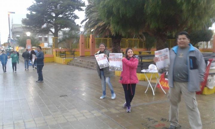 Carolasarubbi's tweet photo. Recién llegamos... porque la militamos toda! #Comodorazo el camino es lucharla en la calle! https://t.co/aTDWjCa5pH