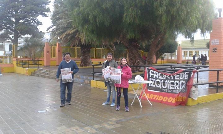 Carolasarubbi's tweet photo. Recién llegamos... porque la militamos toda! #Comodorazo el camino es lucharla en la calle! https://t.co/aTDWjCa5pH