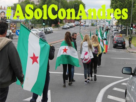 SAT_nacional's tweet photo. Hoy última etapa, de Vallecas a Sol #ASolConAndres https://t.co/DdAUy98Bbb
