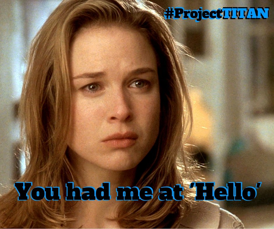 RickBegley's tweet photo. In that case.. Hello :)  #ProjectTITAN https://t.co/XXzf1BBQZc https://t.co/465WZSurpb
