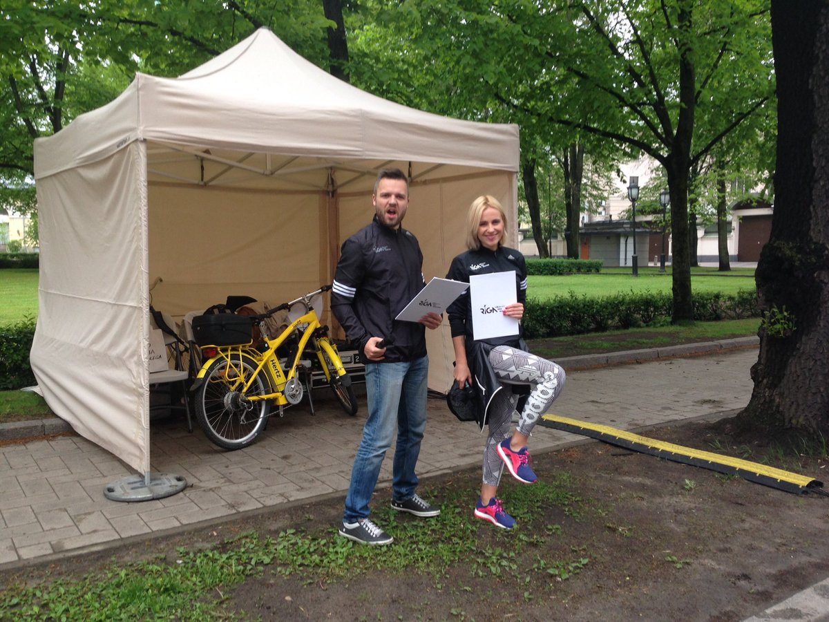 Noskrien Rīgu! Vanšu tilta moderatori! Nāc un atbalsti maratona dalībniekus! #lattelecomrigasmaratons