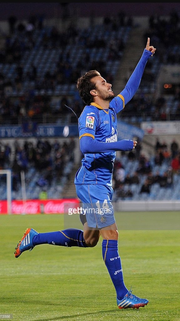 Hoy estamos contigo <a href="/PLeonSanchez/">Pedro León</a> y con tu <a href="/GetafeCF/">Getafe C.F.</a>. Vamos a permanecer en Primera!!!! 💪🏻💪🏻💪🏻