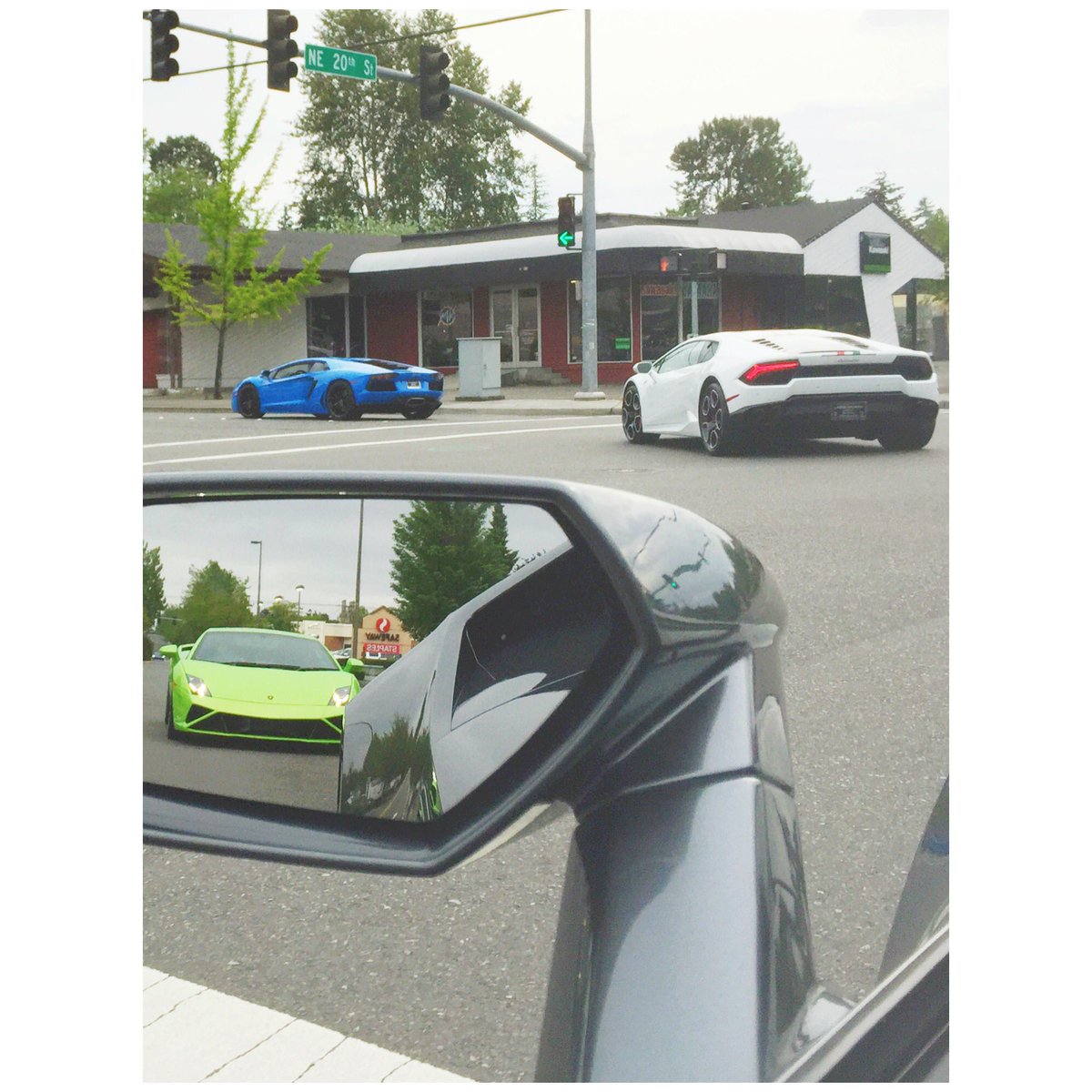 JaredALowell's tweet photo. Earlier; work @ExoticsAtRTC.
#ExoticsatRTC #Lamborghini #Huracan #Gallardo #Aventador #LBontheRoad https://t.co/OHEZtYoxn6