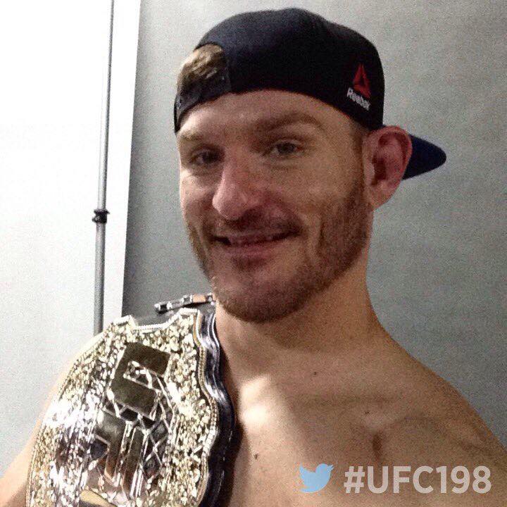 cybersec0p's tweet photo. #UFC198 We have a champ! #UFC #Croatia #CroatianPower  Stipe Miočić https://t.co/PjemoKoaYg
