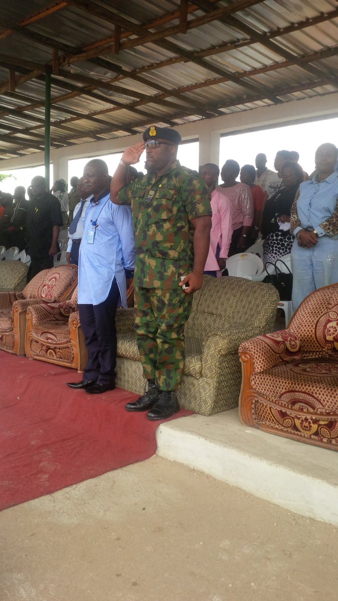 obs_rivers's tweet photo. #RiversKopa Government officials at the Closing ceremony and Terminal parade of the 2016 Batch A orientation course https://t.co/EThpcr0siM