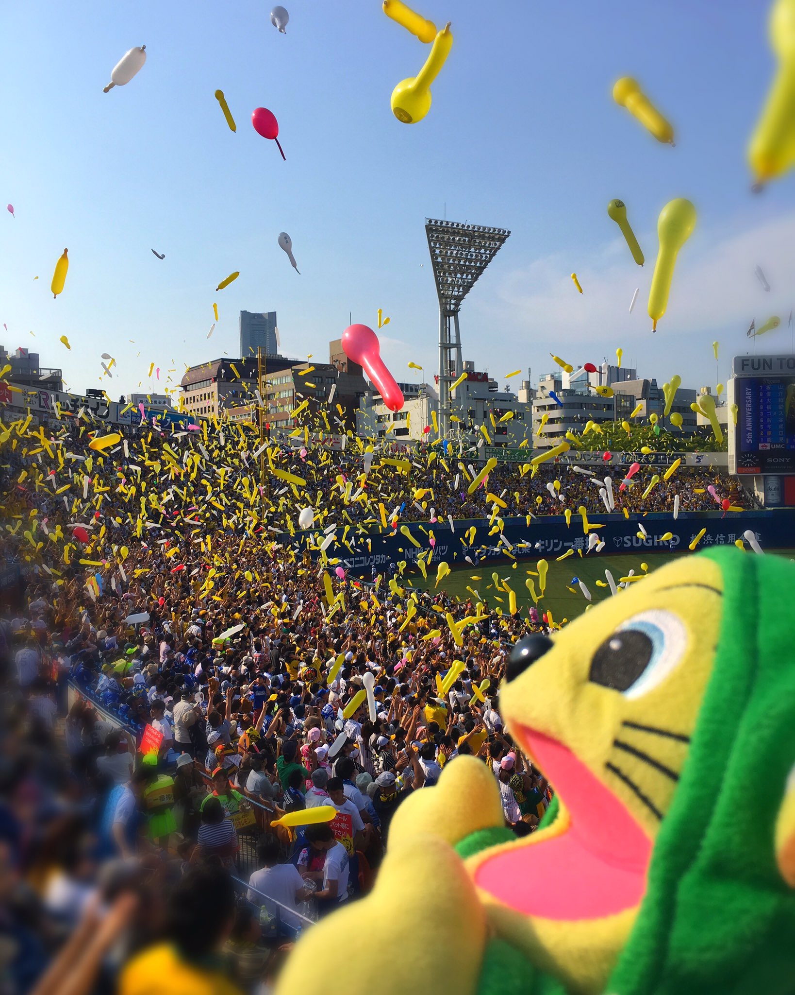 虎講師 壁紙にどうぞ 今日は縦画像 ワイもこれ壁紙にする Hanshin Tigers 阪神タイガース 横浜スタジアム ハマスタ キー太 ラッキーセブン T Co Qg57vvytmy Twitter