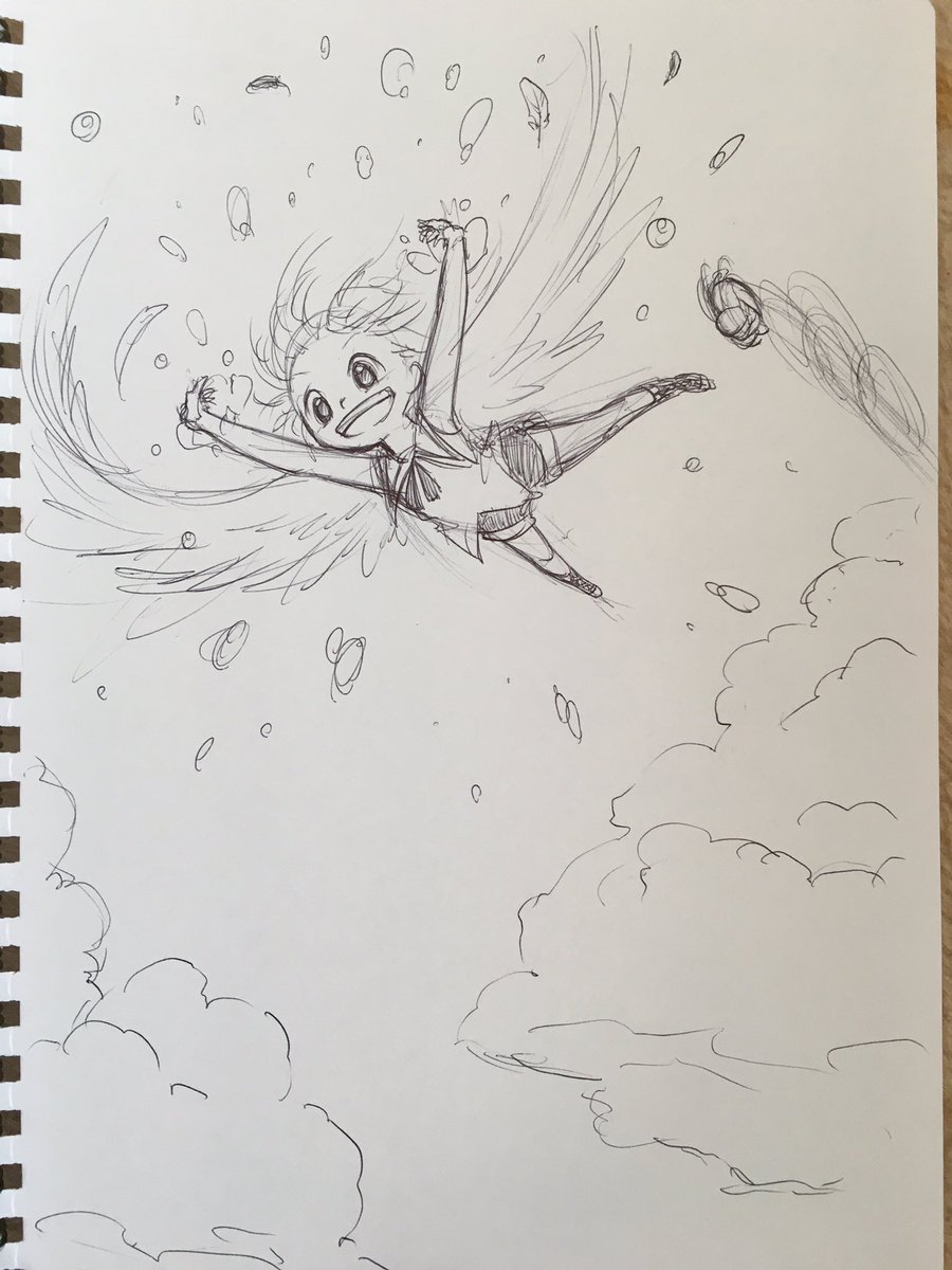 ポケモンのオープニングが頭の中で無限ループ再生されながら描いた落書き4連発! 