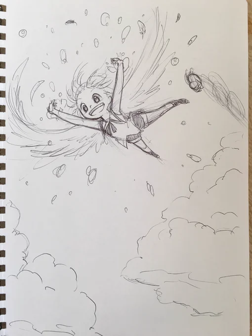 ポケモンのオープニングが頭の中で無限ループ再生されながら描いた落書き4連発! 