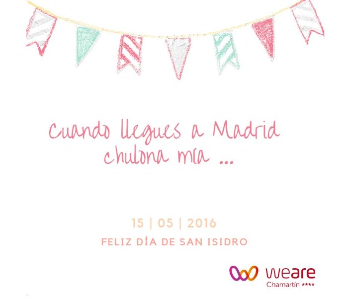 ChamartinTheOne's tweet photo. #Madrid, Madrid, Madrid ¡Felicidades a todos los #Isidros #Isidras y #madrileños! #SanIsidro https://t.co/JGhqX84H8x
