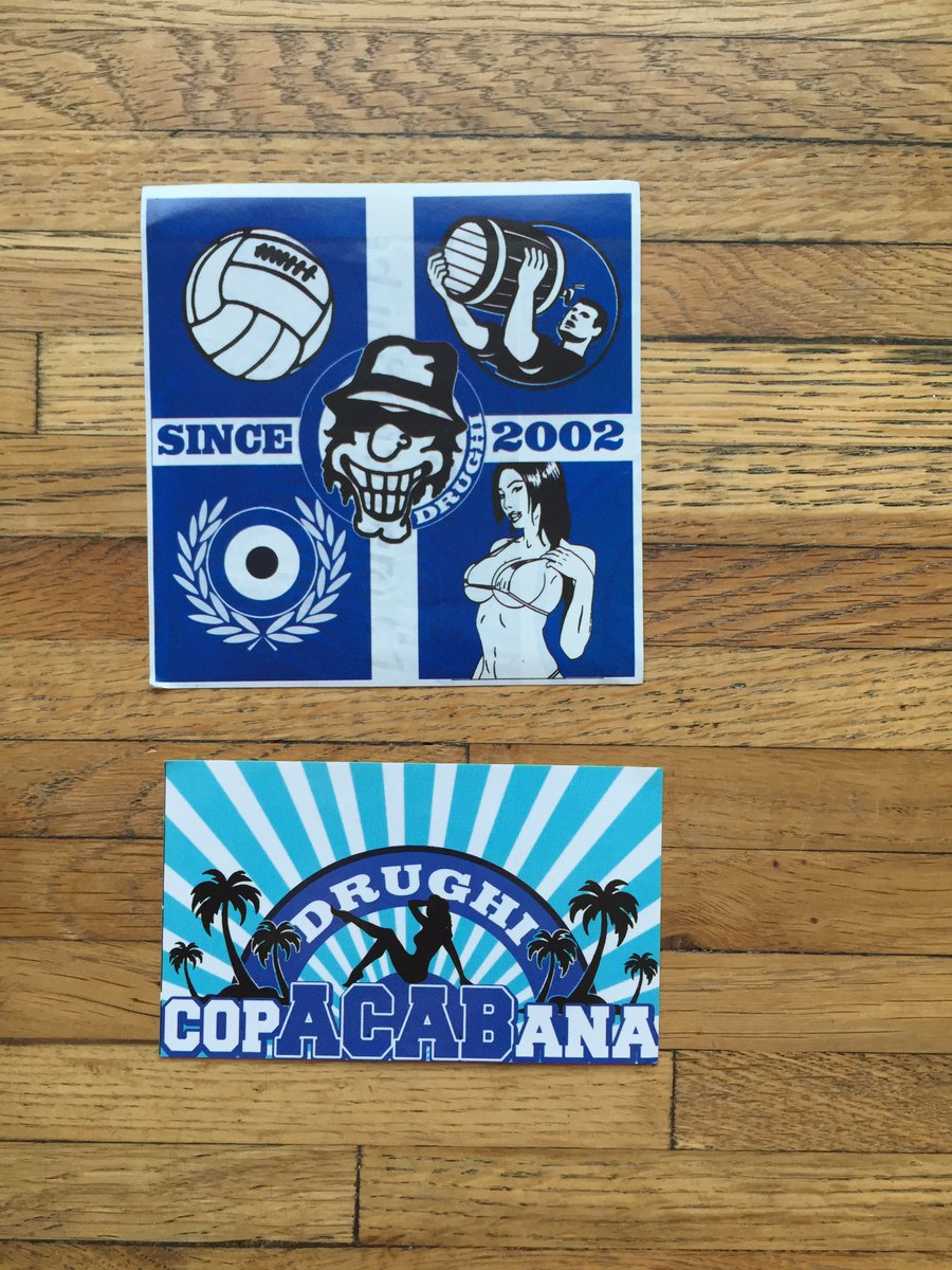 StickerCulture's tweet image. New stickers! Drughi #Stickerculture #Footballculture