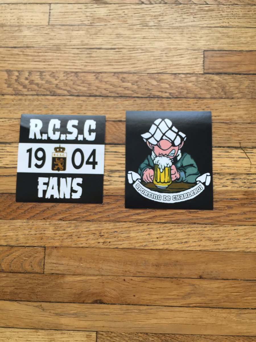 StickerCulture's tweet image. Sporting de Charleroi #Stickerculture #Footballculture