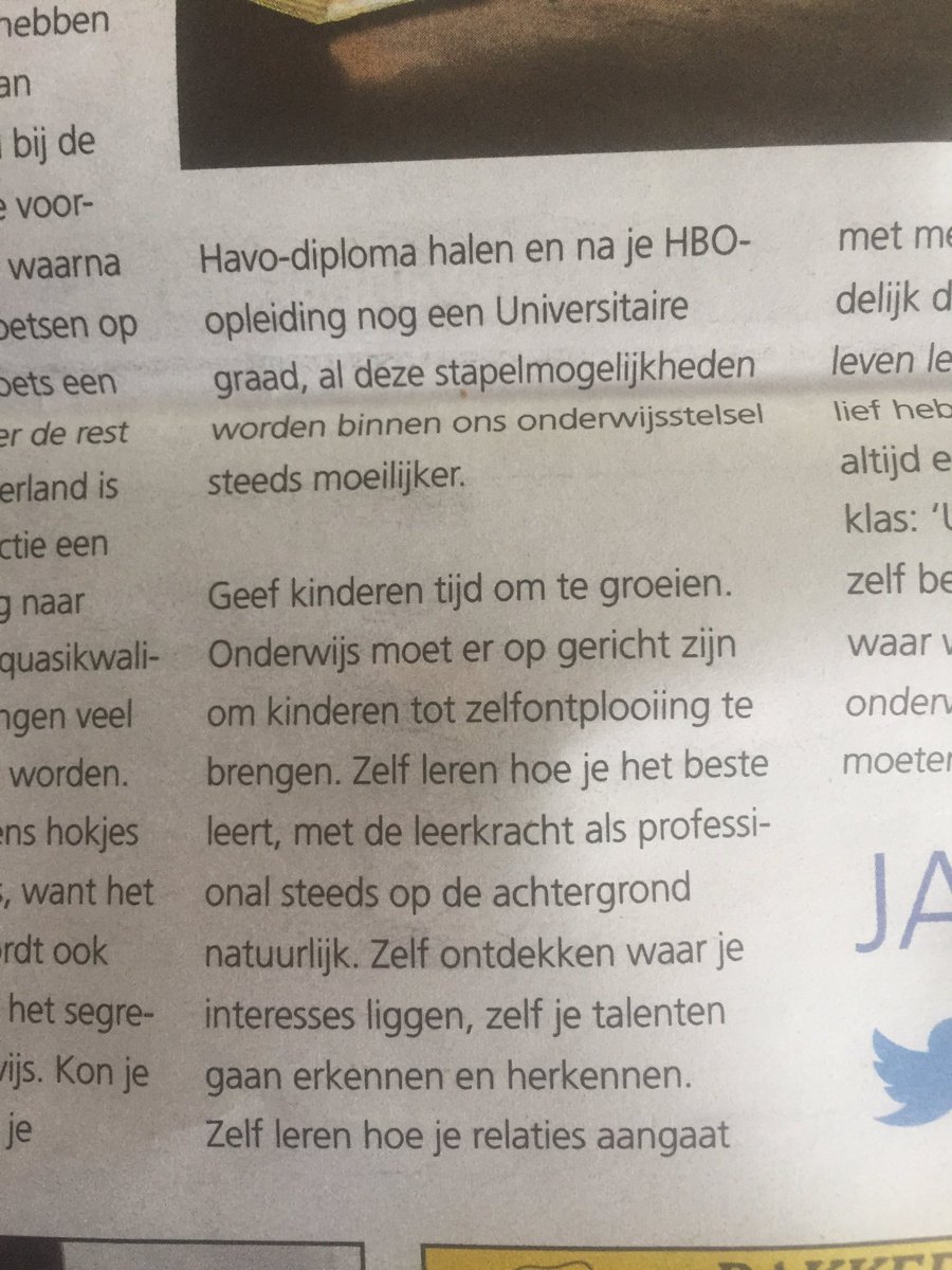 Zo ontzettend eens met de collum  van @JanvandeVen81 in de venray boeit!
