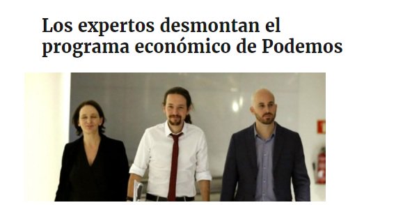 Schuma78's tweet photo. El 'cerebro económico' de Podemos reconoce ante economistas que su programa no es realista https://t.co/RQy53DVDjp https://t.co/u9W5Mr35t4