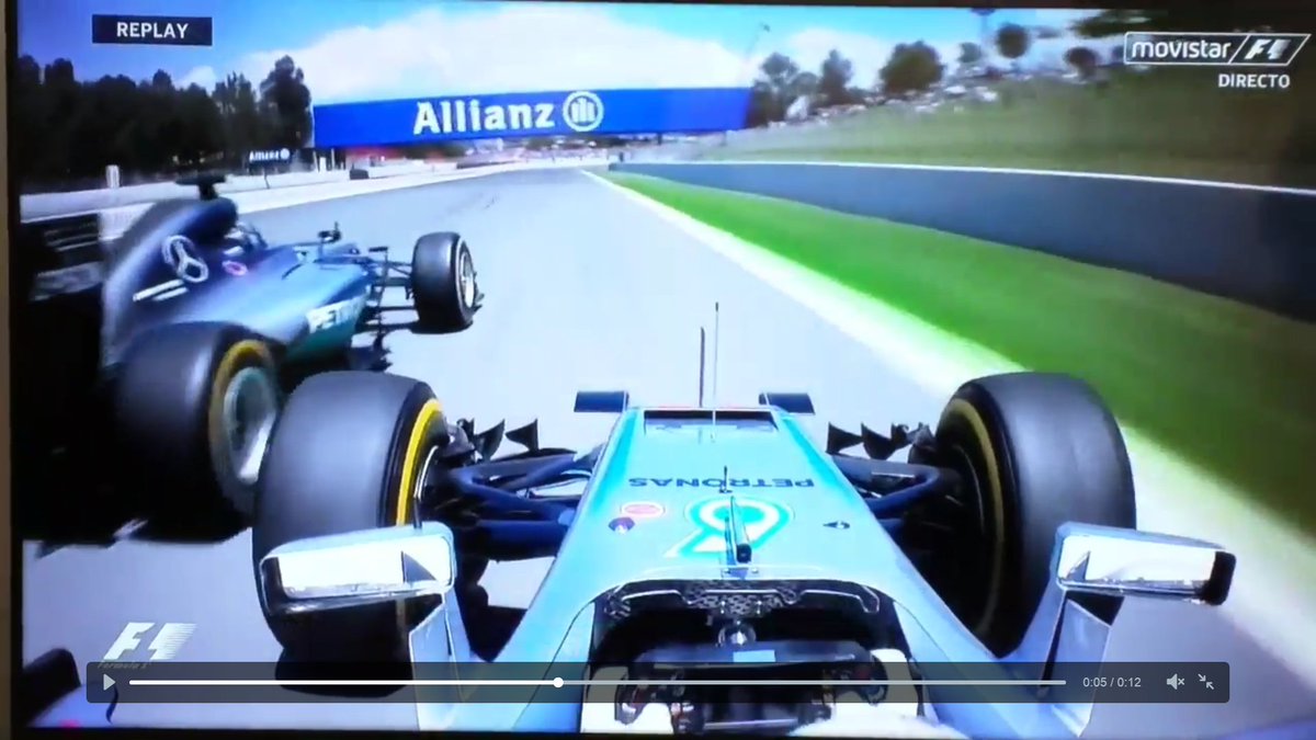 The VERY point Hamilton was entitled to a car's width of space, which at the time, was still available...