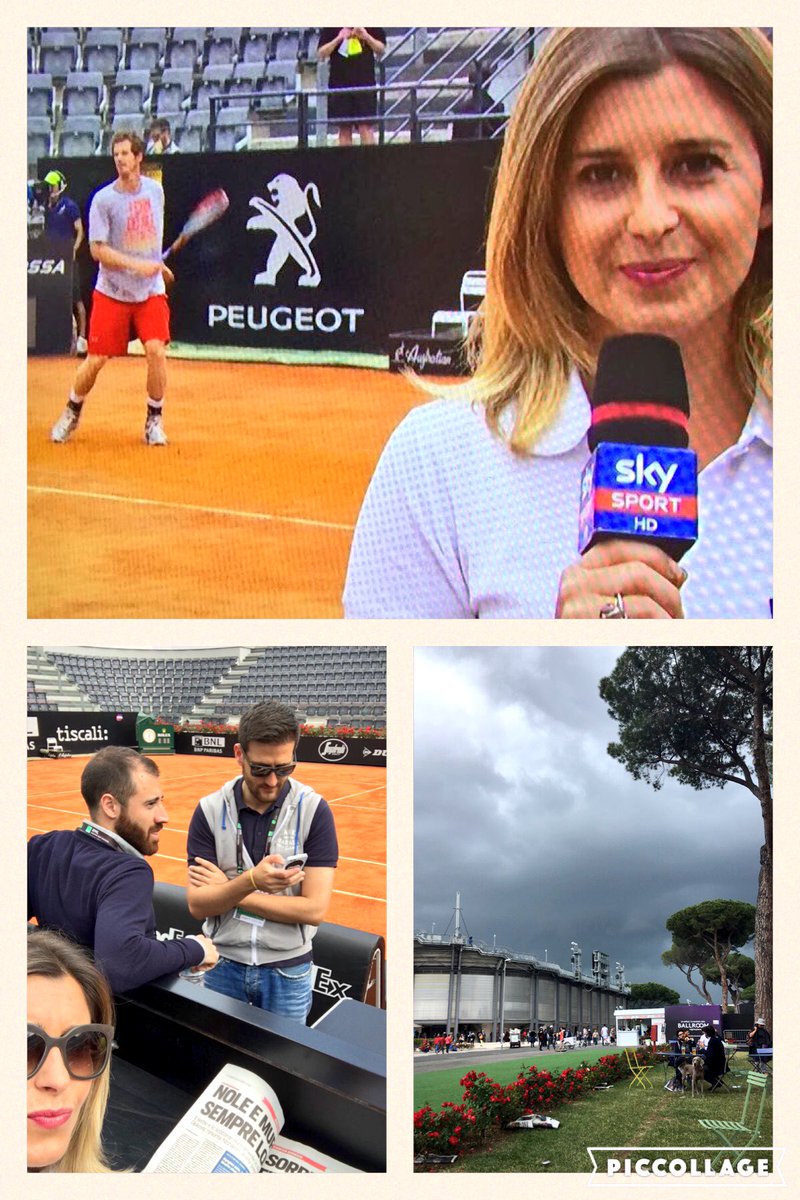 dalilasetti's tweet image. Noi ci siamo @InteBNLdItalia #prefinal #nole 🏆 #andy 🎂#SkyTennis 🎾 #danzadelsole ☀️