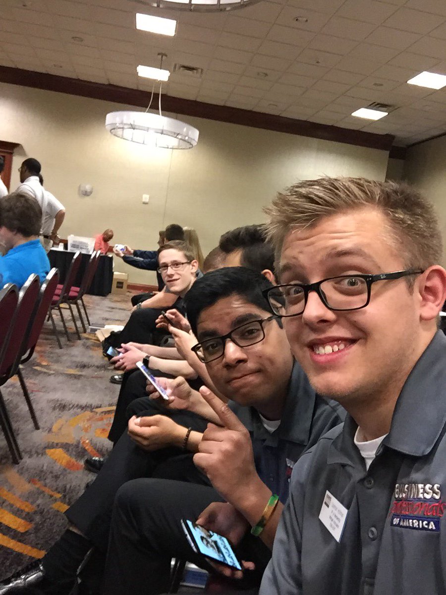 SpencerHoffmann's tweet photo. Ready for some state officer training! #MICTSO #MIBPA https://t.co/QQ4kAbLY79