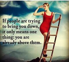 angelaksgiles's tweet image. RT @QuoteILoveU: If People Are Trying To Bring You Down, It Only Means One Thing, You Are Already Above Them.#Quotes