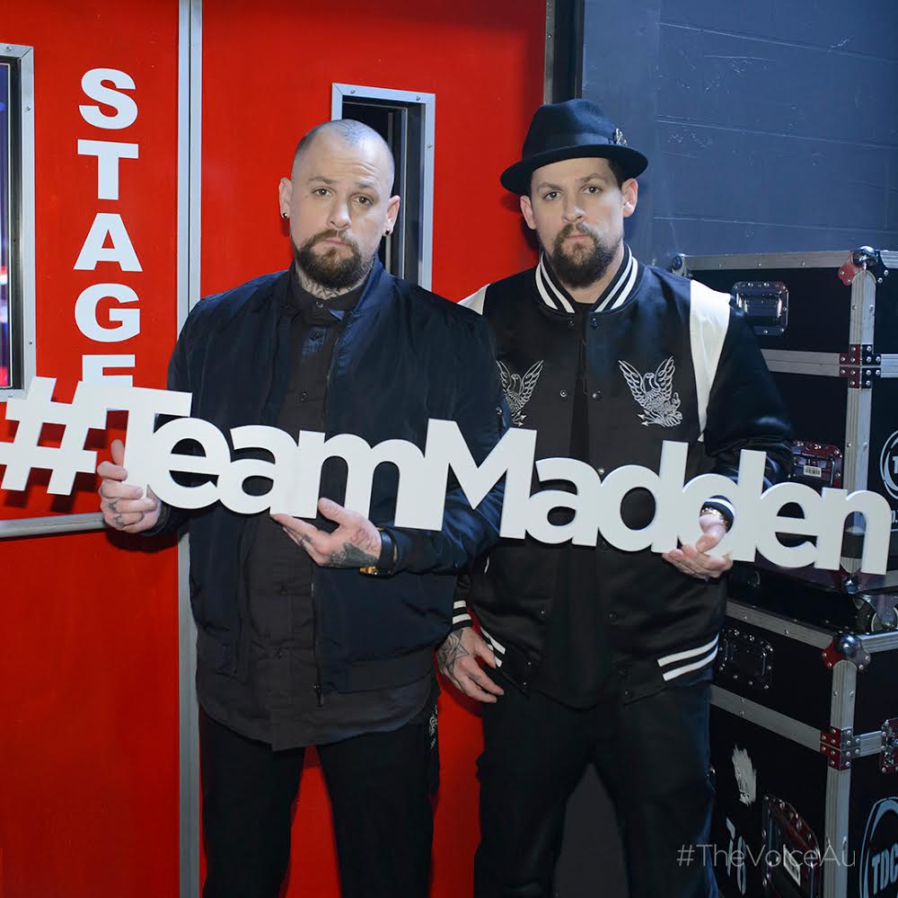 JoelMadden's tweet photo. Retweet if you're watching #TheVoiceAu with #TeamMadden!! 
LET'S GOOOO!!! ✌😎😎✌ https://t.co/JIyDVtx8bV