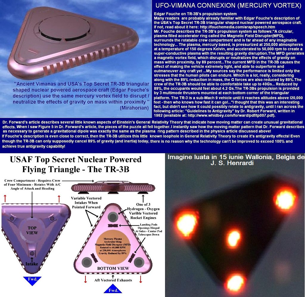 TR-3B MERCURY Anti-Gravity Spacecraft Full Patent number below and readable...
