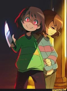 UTSinfulSlasher's tweet image. *The only person that should decide Frisk's fate is me and me only. 

*I don't play games.