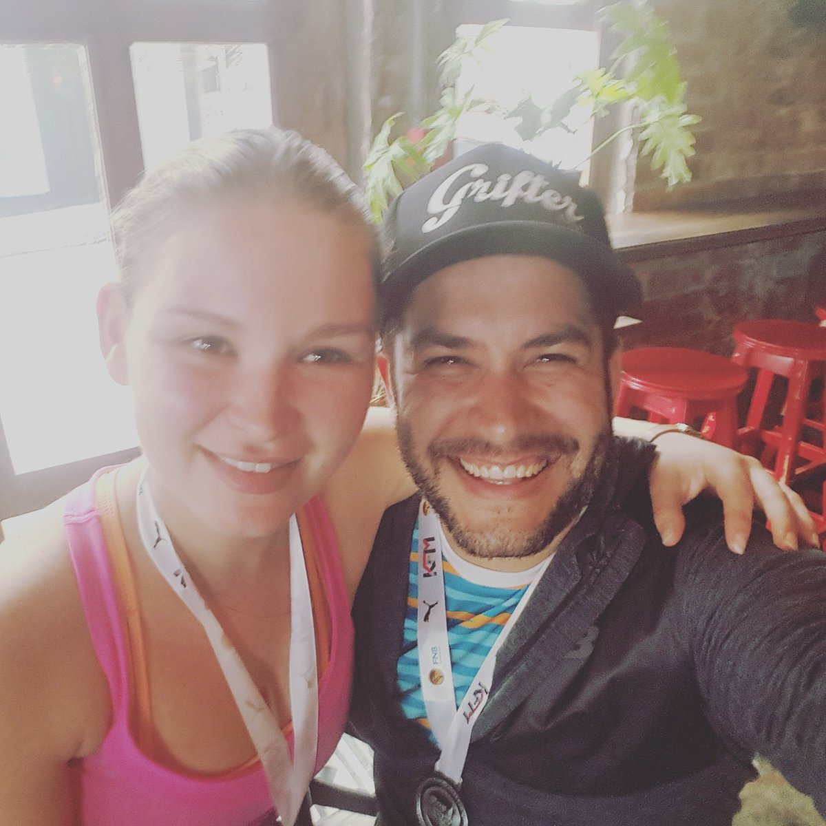 YetiBrett's tweet image. All smiles just finishing the #FNBCT12 sponsored by @TotalsportsSA and @KFMza
