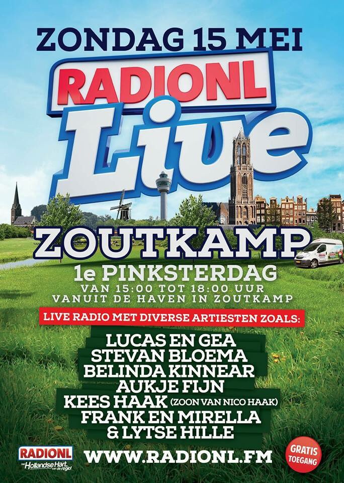 Je hoort oa de nieuwe single #Milonga van <a href="/aukjefijn/">Aukje Fijn</a> vanmiddag live vanuit Zoutkamp op #RADIONL.