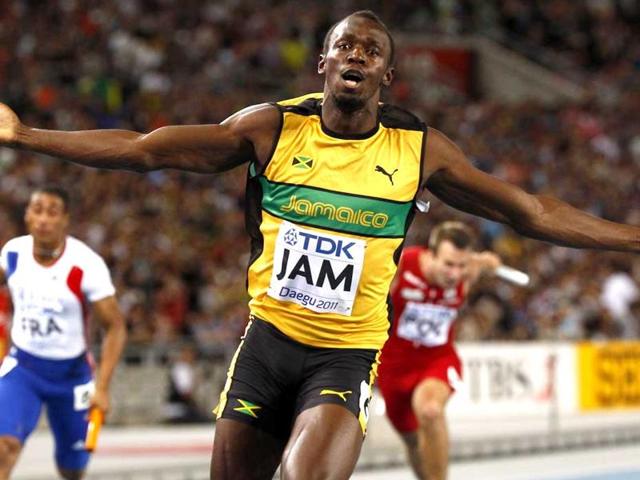 SportsbyHT's tweet photo. .@usainbolt gets #RioOlympics2016 prep off the ground with 100m win at #CaymanInvitational https://t.co/3xVezk7z9s https://t.co/L1oQ2eEXnu