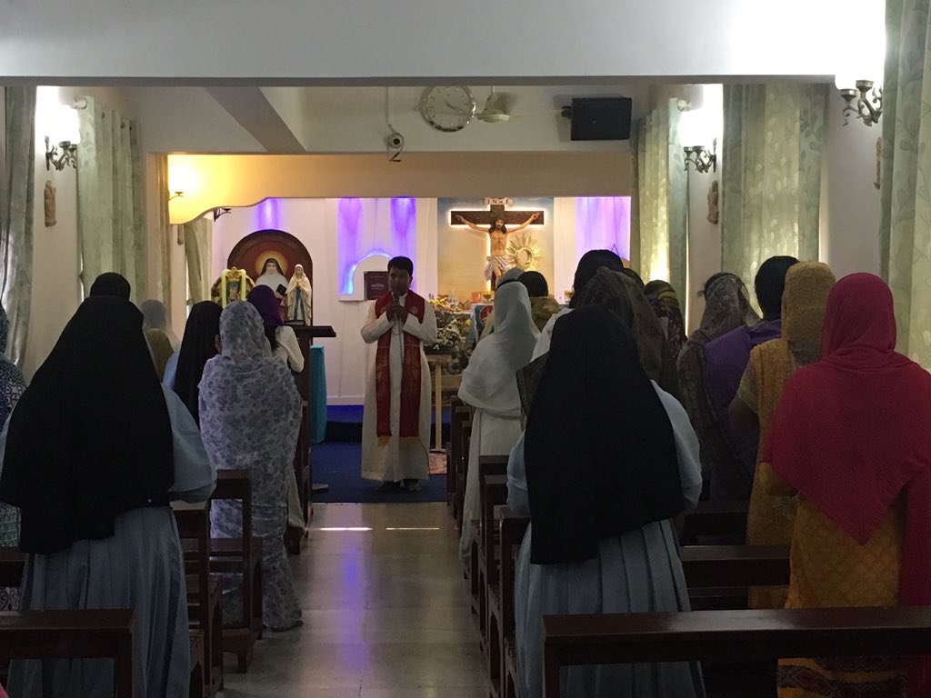StThomasKalina's tweet photo. Spiritual talk on #PentecostSunday #Pentecost, organised by #Charismatic Service team. #IndianCatholic #SyroMalabar https://t.co/t0hw9V1jcy