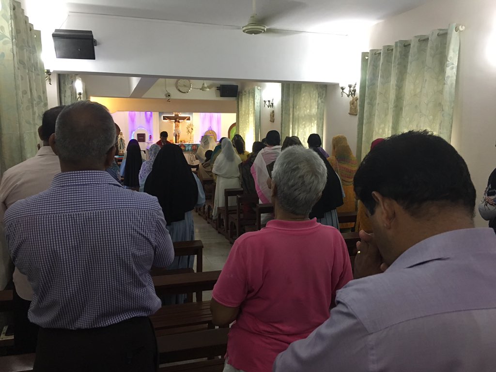StThomasKalina's tweet photo. Spiritual talk on #PentecostSunday #Pentecost, organised by #Charismatic Service team. #IndianCatholic #SyroMalabar https://t.co/t0hw9V1jcy