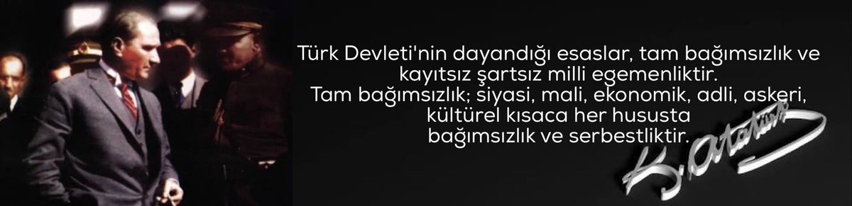 CHPTurkiye's tweet photo. ATATÜRKe Saygı
Siyasi mali ekonomik adli askeri kültürel.
Her alanda bağımsızlık.
Makarnaya kömüre itimat etme diyor https://t.co/yKJKI9EoJH