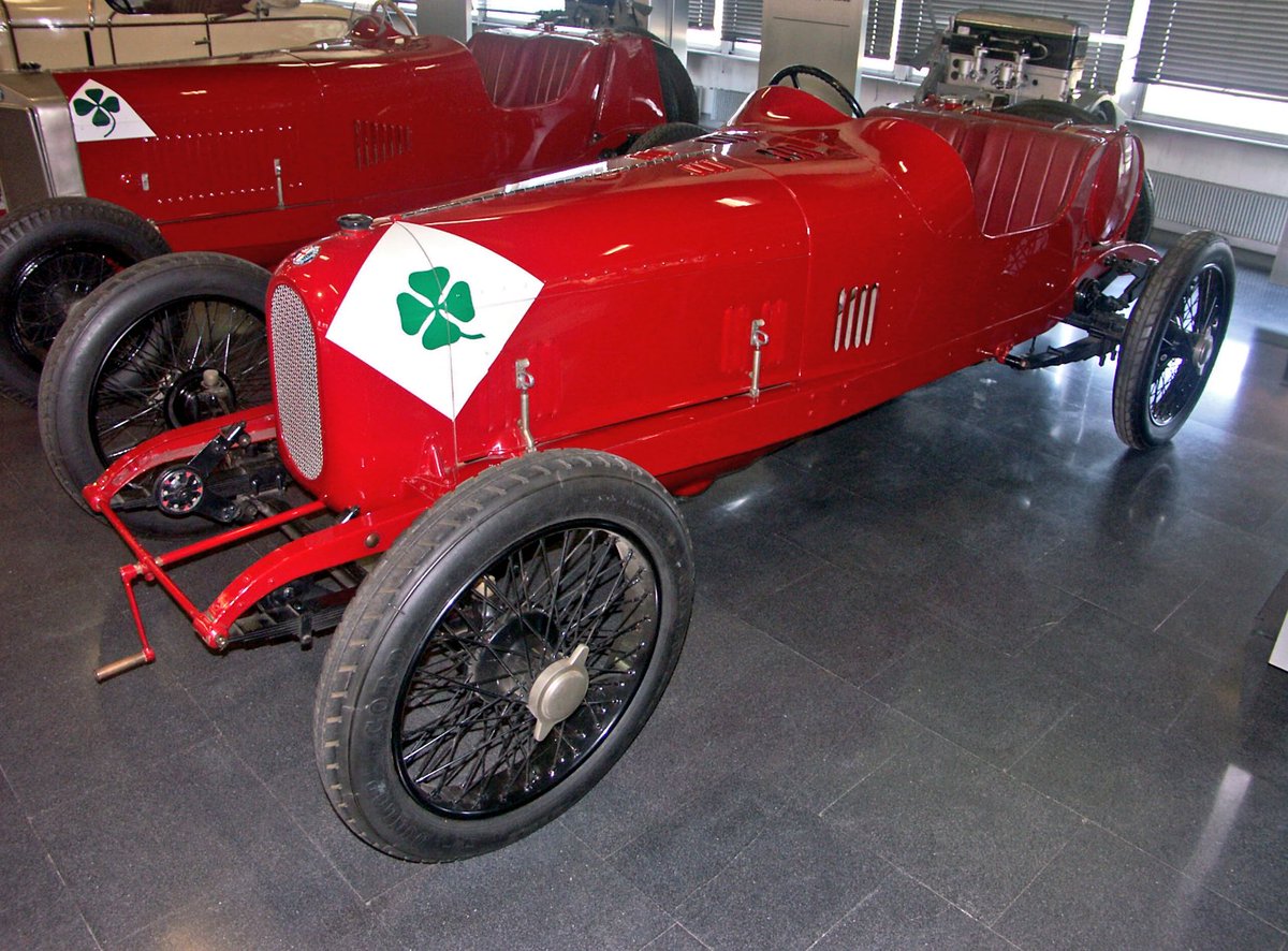 <a href="/TargaFlorioOff/">TargaFlorioOfficial</a> 1923 L' #AlfaRomeo RL #TargaFlorio di Ugo #Sivocci. nacque allora la #quadrifoglioVerde