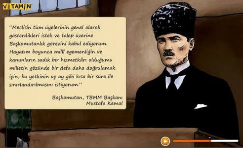 CHPTurkiye's tweet photo. ATATÜRKe Saygı
Yani diyor ki 3 ay içinde bir netice ilerleme olmaz ise
Beni değiştirin... https://t.co/s1y9m9SpUw