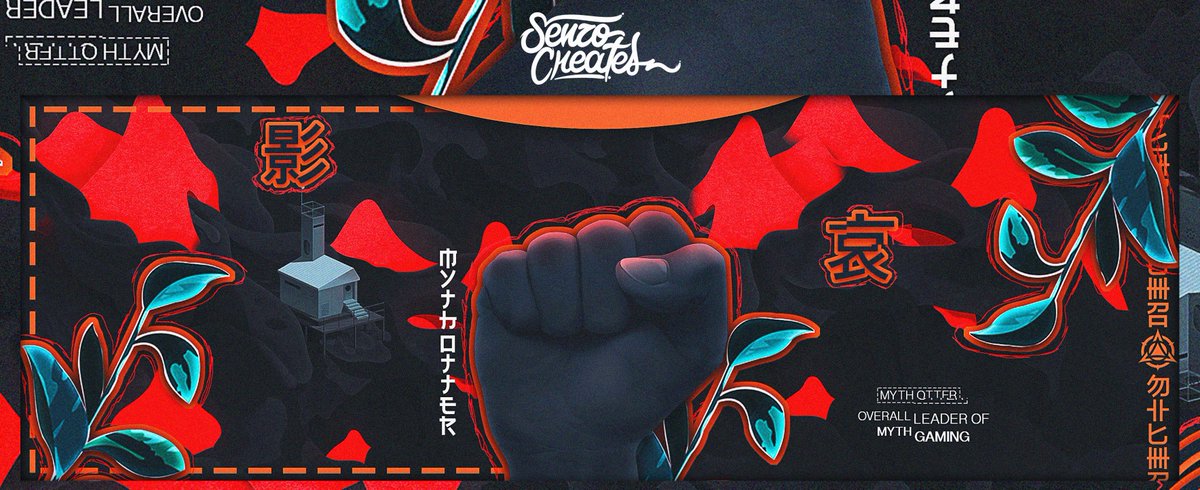 SenzoCreates's tweet image. Header for @Myth_Otter 
HD: imgur.com/x9uVJsg

Hope you guys like this, tried something different :)
&amp;lt;3