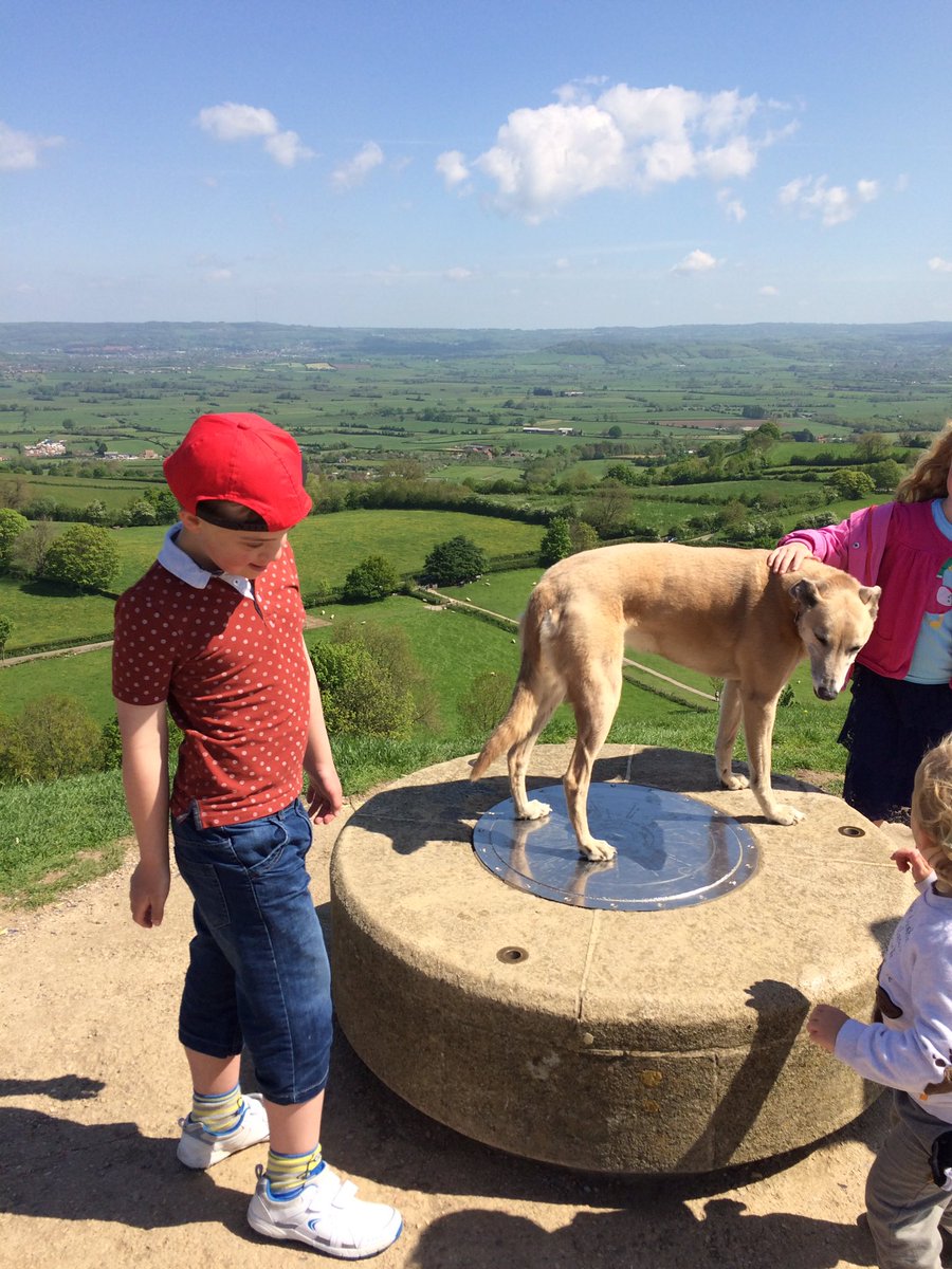 JoshuaJules's tweet photo. Thanks for the talk Rod #GlastonburyTor Stood on #waylinenode &amp; #divined #secrets of the #ancients Nice dog too https://t.co/M17on29LIA