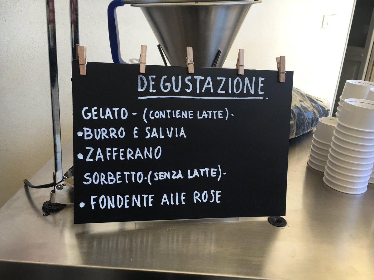 Momento degustazione #gelato! E siamo sempre a #quintessenza2016 con <a href="/EnteManifSav/">Fondazione EnteManifestazioni</a>