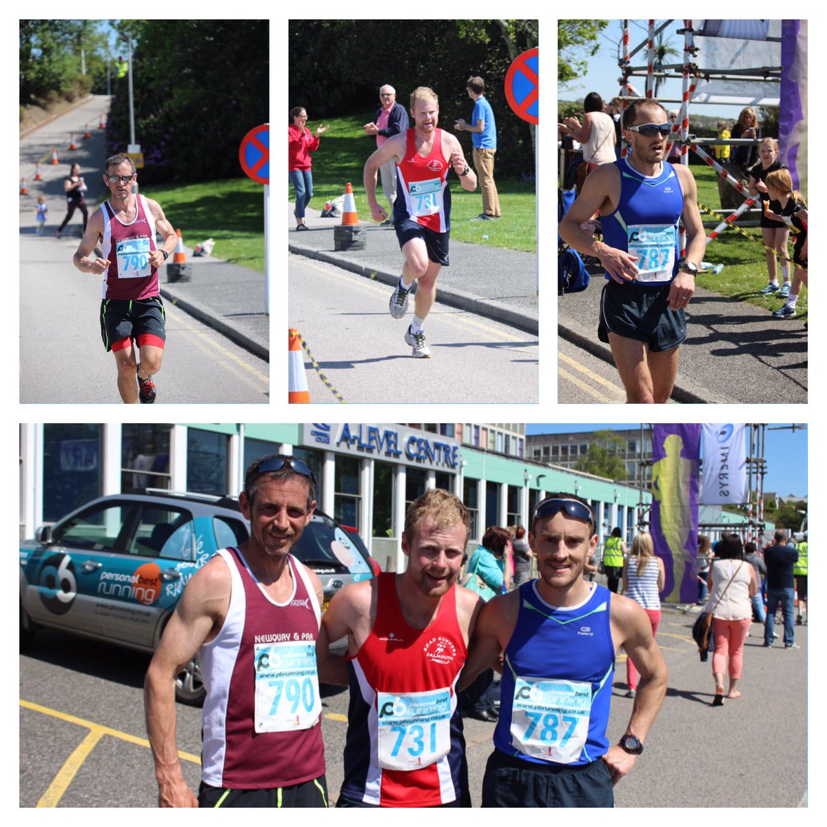 Half #marathon 123 @ImerysFPAE  #marathon fun day #staustell Well done Tom, Noel &amp; Kevin!