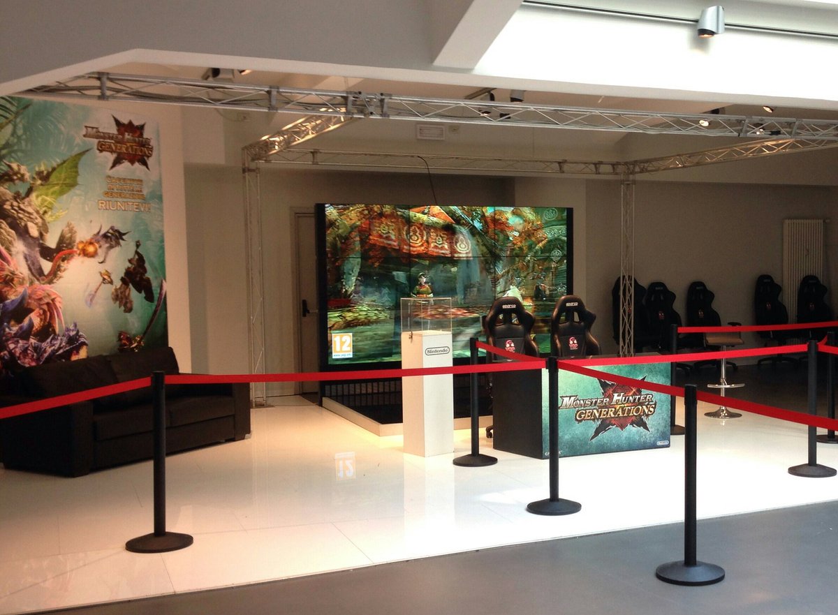 [1/2] Tutto pronto per il #MHCommunityDay! Oggi i fan incontreranno i producer del gioco.