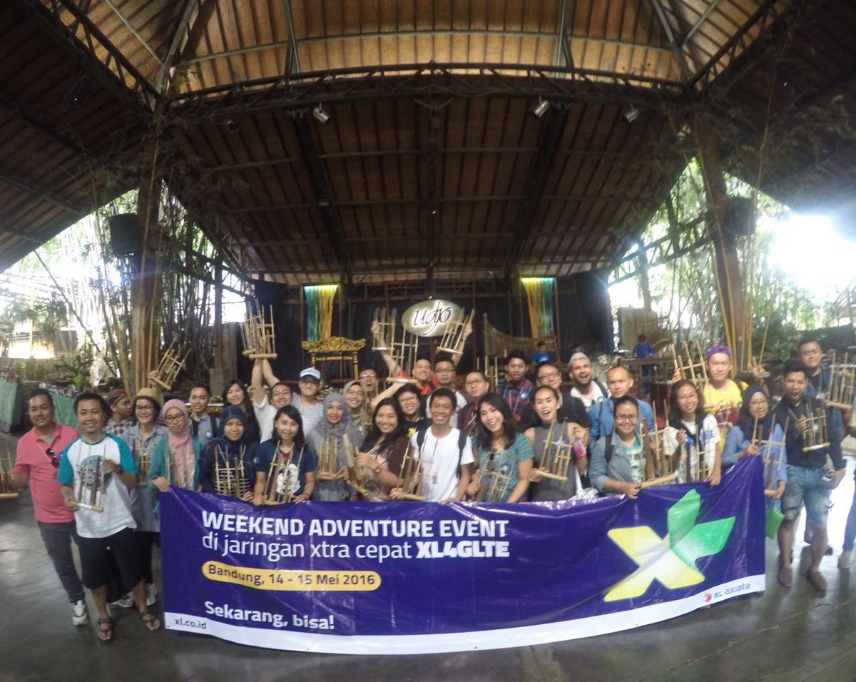 TimeTravelMagz's tweet photo. Selesai sudah #XL4GRaceBandung #WeekendAdventure bersama @xl123 &amp; #timetravelmagz. See you next time! Soon!! https://t.co/93hX0Gh42y