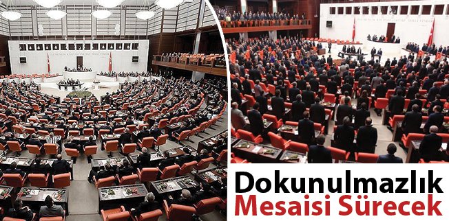 Dokunulmazlık mesaisi sürecek habermono.com/haber/dokunulm…