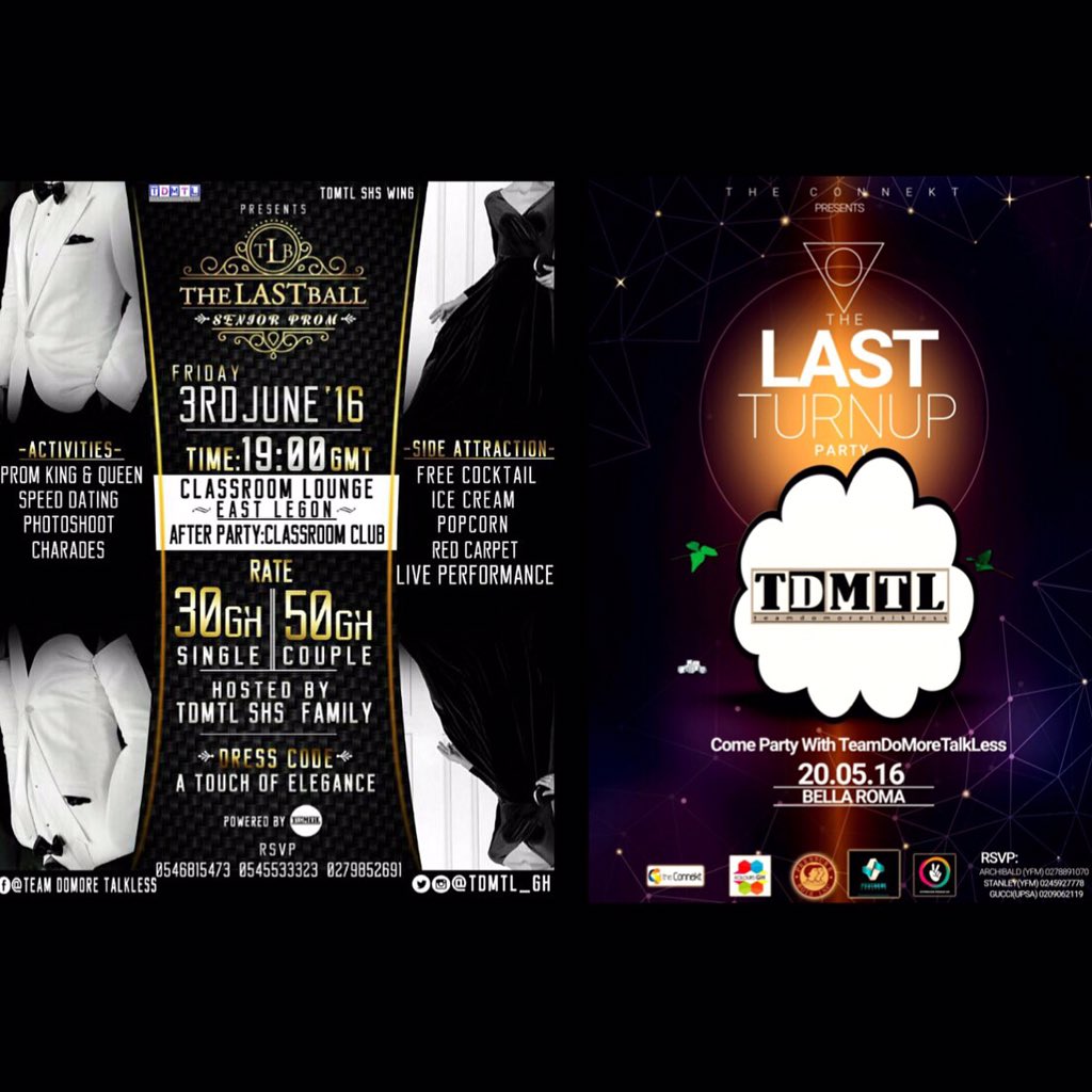 richarddanso_'s tweet photo. #TheLastTurnUp Friday 20.05.16 @BellaRoma
                   X
#TLB16 Friday 3.06.16 @Classroom lounge -@Aquahkewty https://t.co/gZAEzSvuYQ