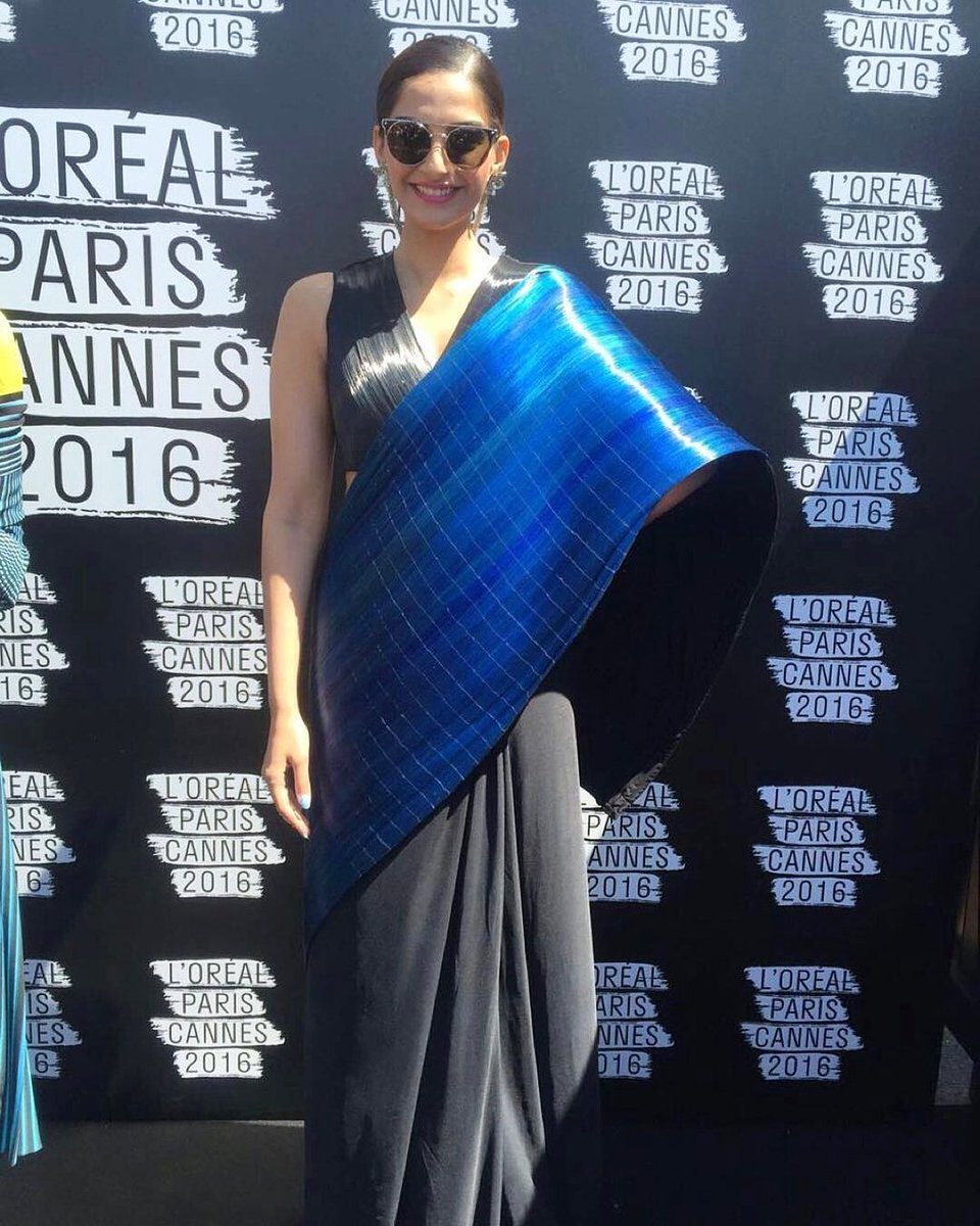 ETCBollywood's tweet image. Gorgeous @sonamakapoor at the #Cannes2016. RT for this beautiful diva.