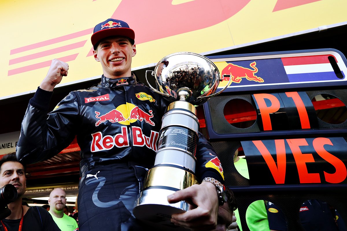 Still can’t believe it… Pure happiness! Thanks @redbullracing and all my supporters! #SpanishGP #firstwin