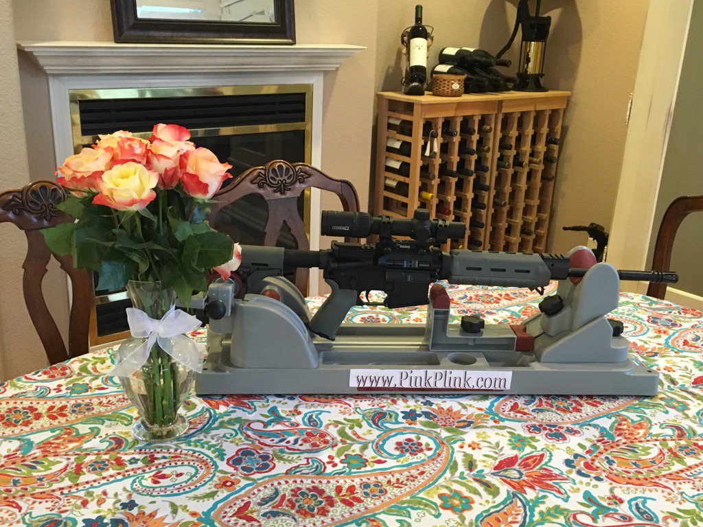 Flowers and a new scope this Sunday morning!